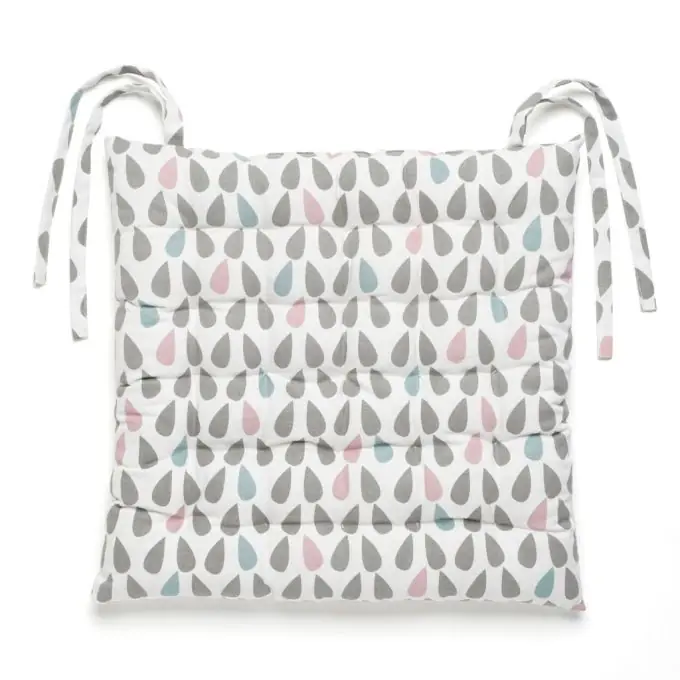 Geprüft Stuhlkissen Goutte 40x40cm – Sitzpolster