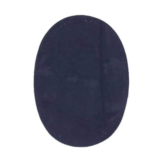 Angebot Thermoklebende Flicken aus Wildlederimitat – Marineblau