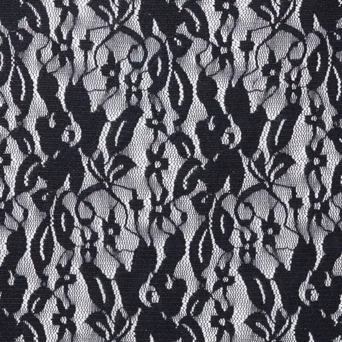 Marineblaue Uni-Spitze Stoff 145cm Breite Bestseller