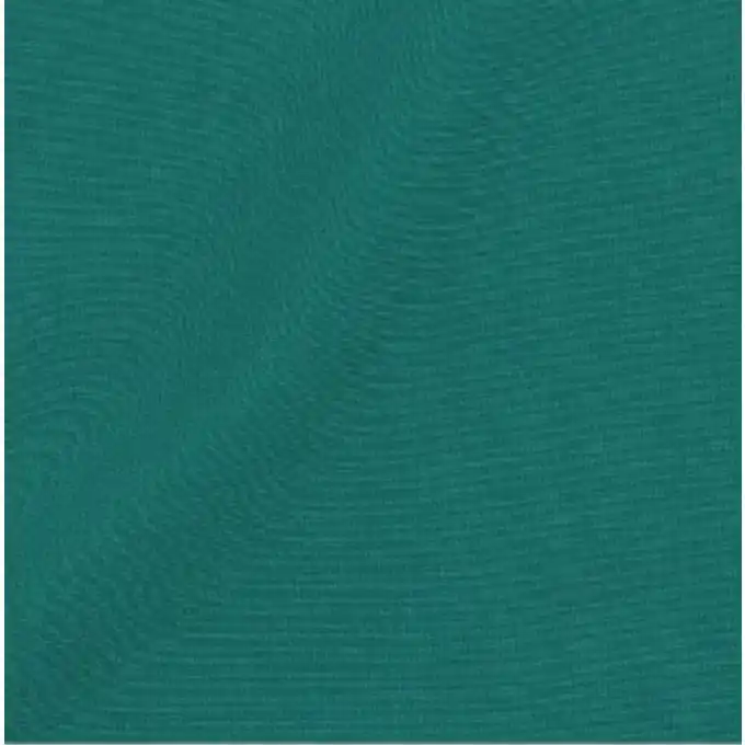 Einfarbiger Baumwollstoff Cristina, türkisblau Abverkauf