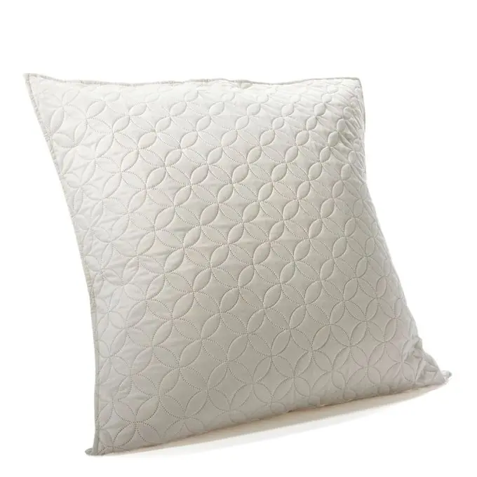 Direkt Vom Hersteller Gesteppte Kissenhülle 65×65 cm – Weiß