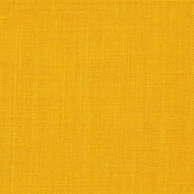 Stickgarn Leinenstoff 45×40 cm – Senfgelb Beliebt