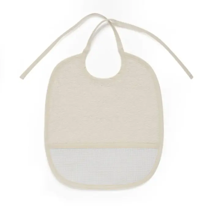 Lätzchen zum Besticken ab 6 Monaten – hellgelb Hochwertig