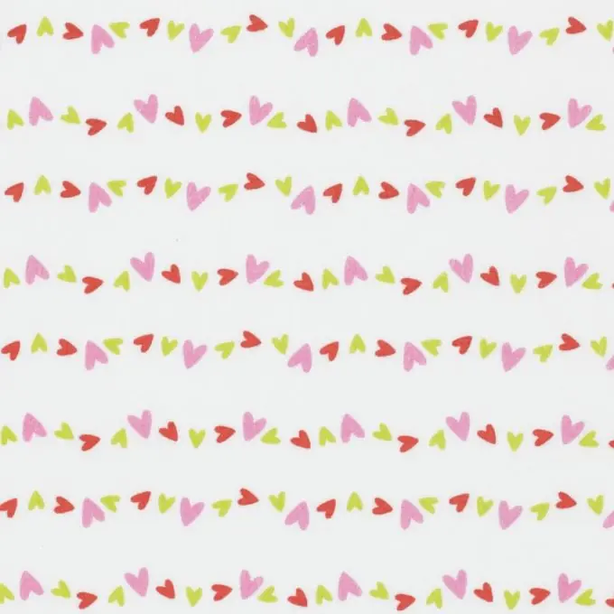 Preis Gesenkt Baumwollstoff Herzen 160cm Breite