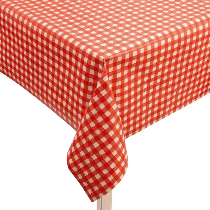 Jetzt Bestellen Wachstuch mit rotem Vichy-Karo