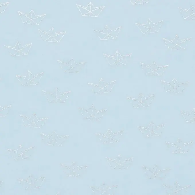 Günstig Baumwollstoff Leichte Kleine Boote 145 cm Breite