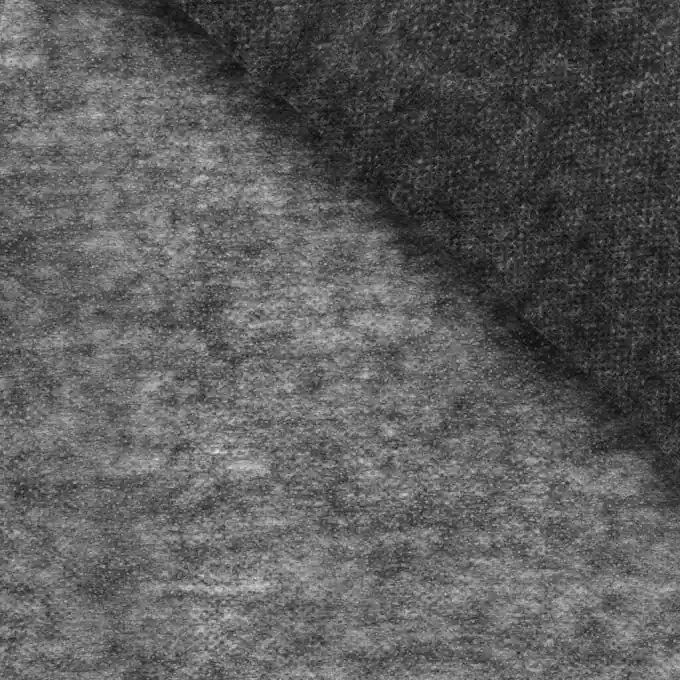 Heißes Angebot Bügelvlies aus Wollfilz, schwarz