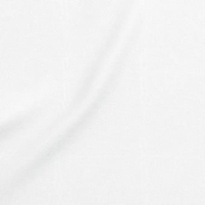 Versand Am Gleichen Tag Weißer Montségur-Baumwollstoff in großer Rollenbreite