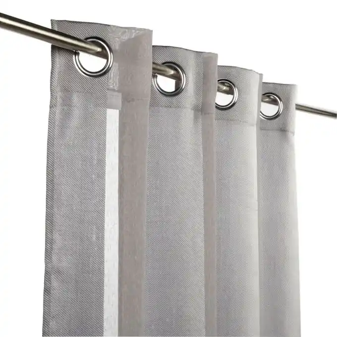 Streifenvorhang Voilage 140x240cm – Transparent Sichere Zahlung