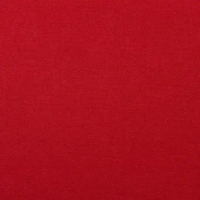 Einfarbiger Baumwollstoff Cristina, rot Sonderangebot
