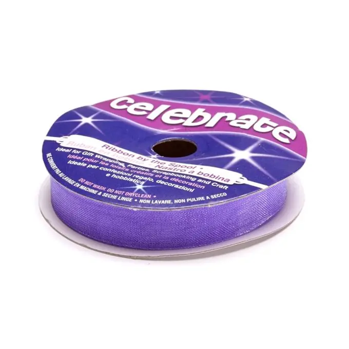 Beliebt Organzabandspule, Violett