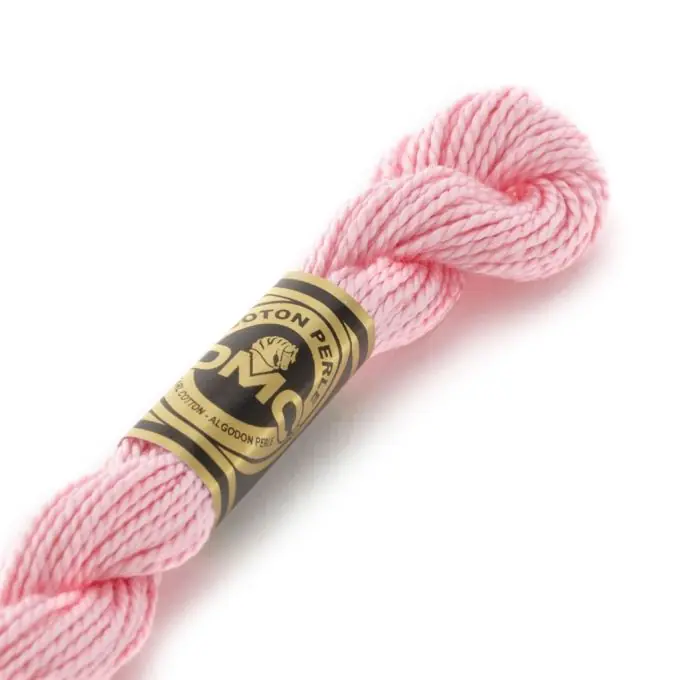 Perlgarn aus Baumwolle für Stickerei DMC – Rosa bis Violett Neuheit