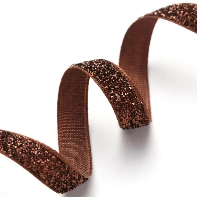 Aktuell Lurex Flachband 27m Braun GALON PLAT REF 0671