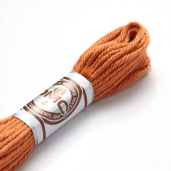 Zwirnsfaden für Stickerei, mattes Gelb bis Orange – COL 2922 Letzte Chance