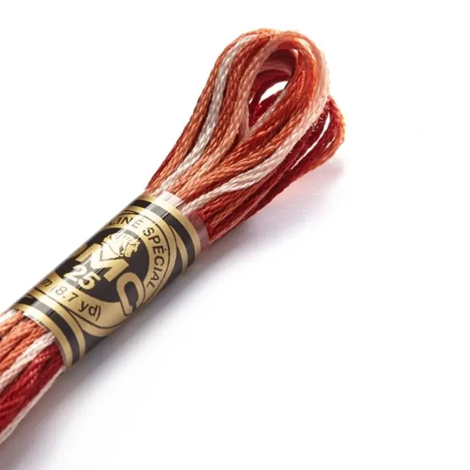 Kostenloser Versand Mouliné-Faden für Stickereien – Gelb- und Orangetöne – COL 69