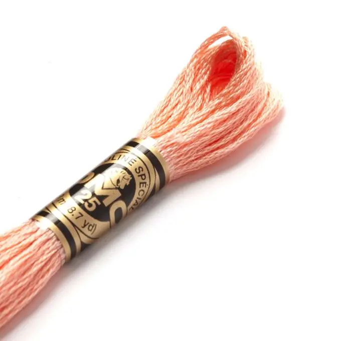 Mouliné-Faden für Stickereien – Gelb- und Orangetöne – COL 3824 Heißes Angebot