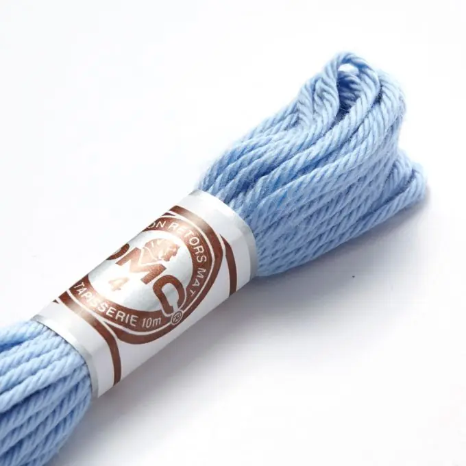 Neuheit Zwirnsfaden für Stickerei, mattes Blau – COL 2799