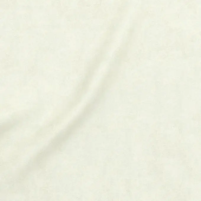 Premium Weiße Wildlederimitat Stoff, 150 cm Breite