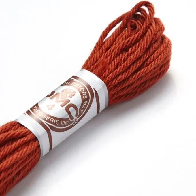 Super-Preis Zwirnsfaden für Stickerei, mattes Braun – COL 2918