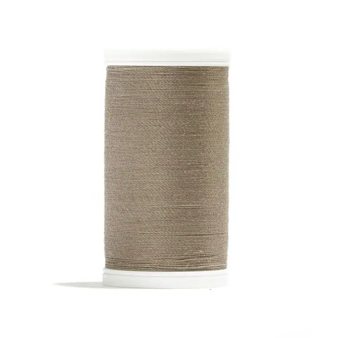 Rabatt Baumwollgarnspule, beige – Braun 100 m Mondial Tissus