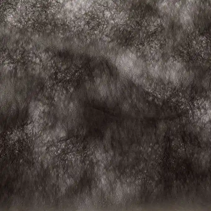 Billig Vliesstoff Schwarz