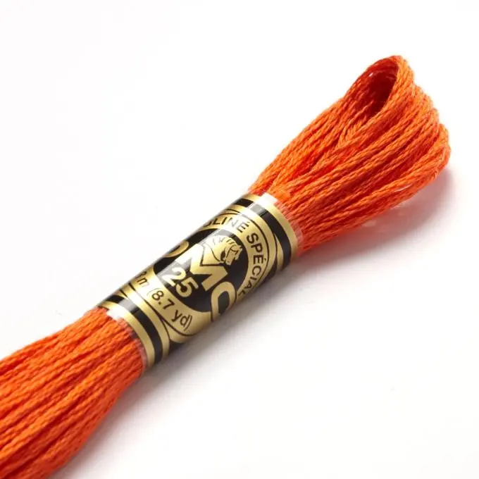 Mouliné-Faden für Stickereien – Gelb- und Orangetöne – COL 946 Billig