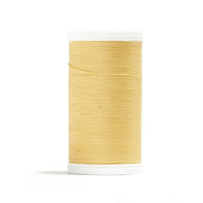 Baumwollgarnspule Mondial Tissus, gelb-orange, 100 Meter Schneller Versand