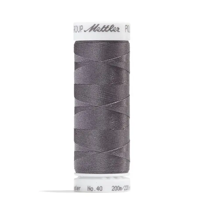 Direkt Vom Hersteller Graue Garnspule Mettler Poly Sheen