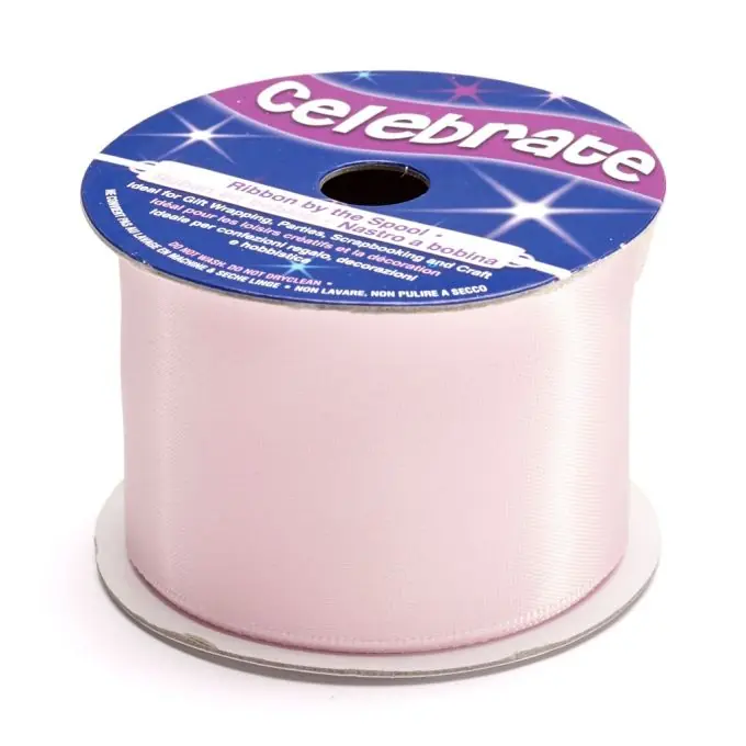 Satinbandspule, rosafarben, 38 mm Must-Have