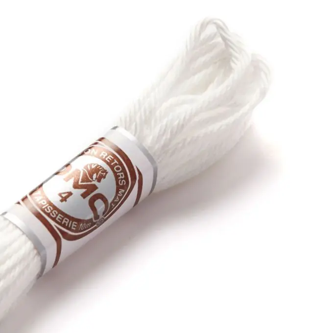 Sonderangebot Zwirnsfaden für Stickerei, mattes Weiß bis Beige