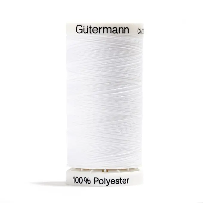 Polyestergarnspule Gütermann – Weiß – COL 800 Markenprodukt