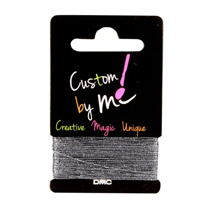 Metallic-Grauer Faden Custom By Me – Handarbeitsgarn Must-Have