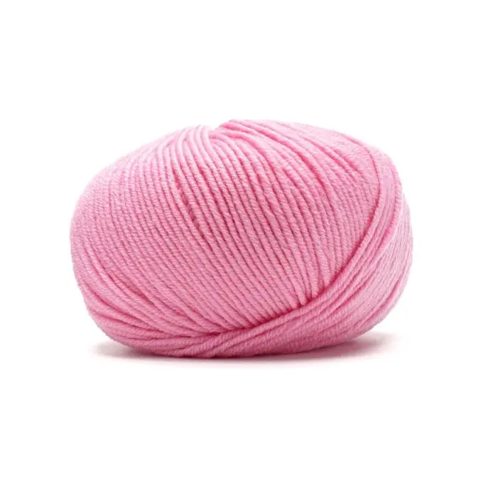 Wollstrickgarn 110 cm Rosa Reine Wolle Preisreduziert
