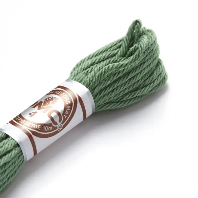 Zwirnsfaden für Stickerei, mattes Grün – COL 2320 Angebot