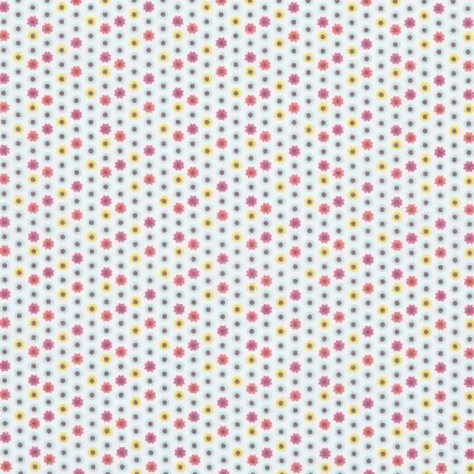 Abverkauf Cretonne Stoff Blumenmuster 160cm Breite Multicolor