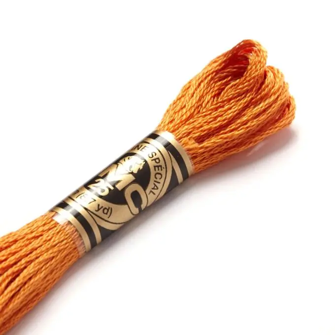 Mouliné-Faden für Stickerei – Gelb- und Orangetöne – COL 3853 Neue Kollektion