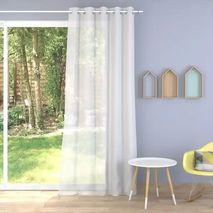 Gardinenstoff Eichenblatt große Rollenbreite. Heute Kaufen