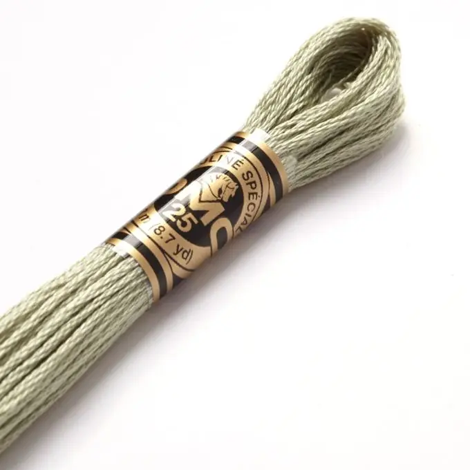 Mouliné-Faden für Stickerei – Grüntöne – COL 524 Neu