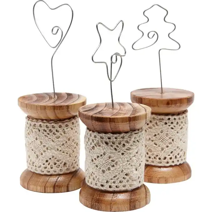 Fotohalter im Spulen-Design Sofort Bestellen