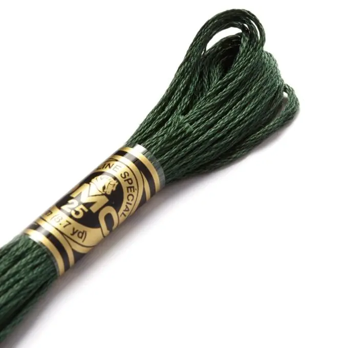 Mouliné-Faden für Stickerei – Grüntöne – COL 319 Preis Gesenkt