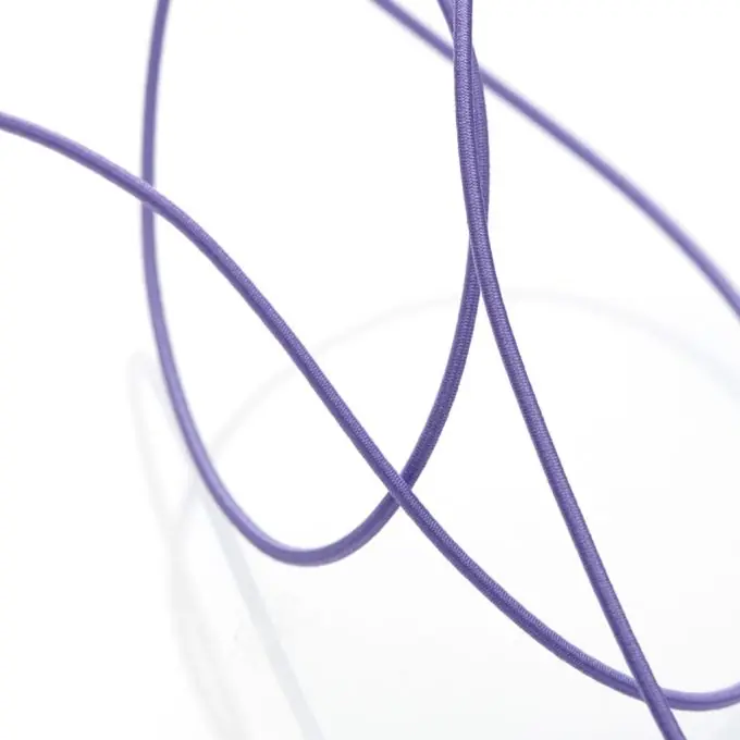 Elastische Kordel, 1.5 mm, violett Weltweiter Versand