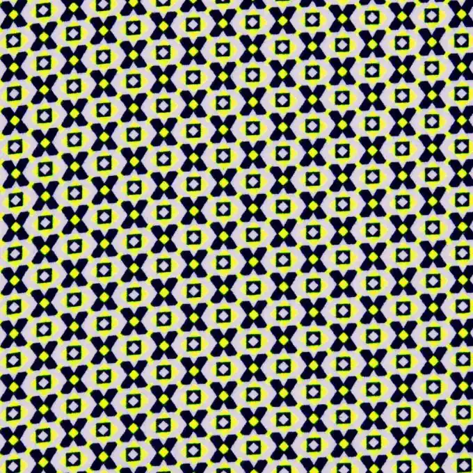 Angebot Baumwollstoff Leicht Neon Kreuzdruck 145cm Breite