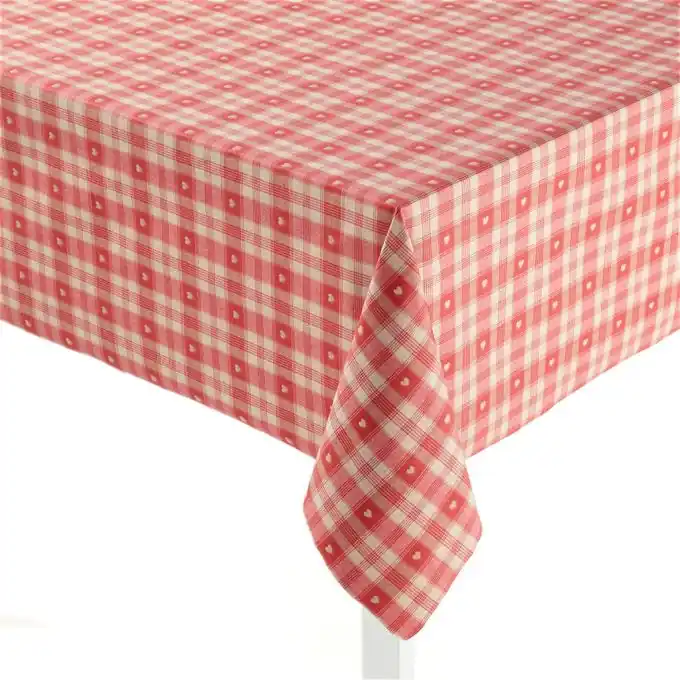 Beschichteter Stoff für Tischdecken Cervin, rot Versand Am Gleichen Tag