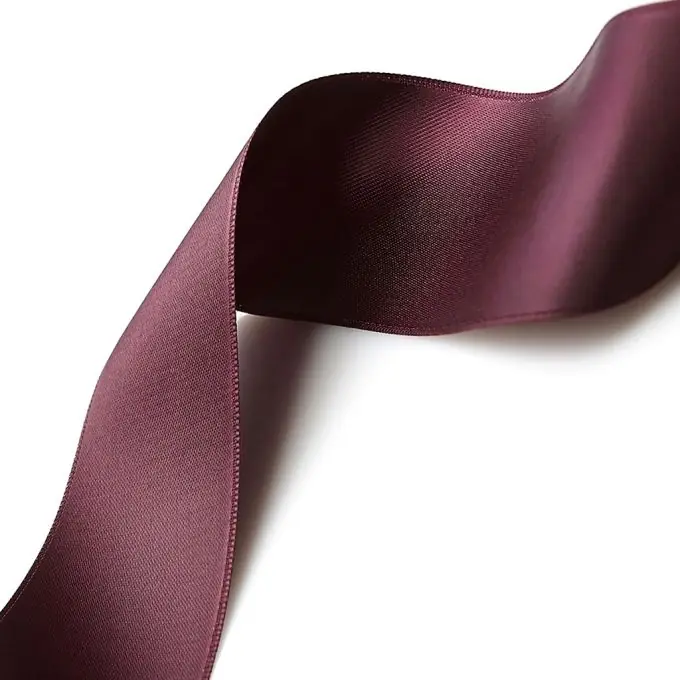 Satinband – Bordeaux Kostenloser Rückversand