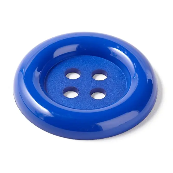 Mengenrabatt Clown-Knopf 54mm Königsblau