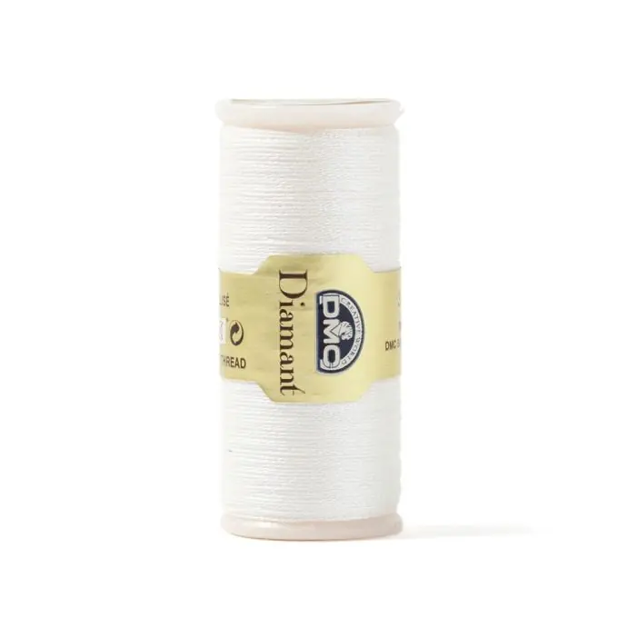 Metallisiertes Stickgarn Diamant – Weiß Heute Kaufen