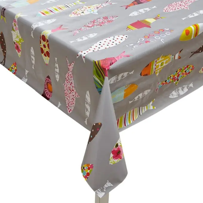 Limited Edition Wachstuchtischdecke Fische 140 cm Breite