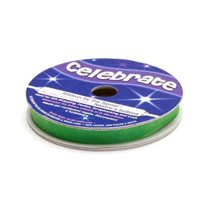 Neue Kollektion Organzabandspule, Grün