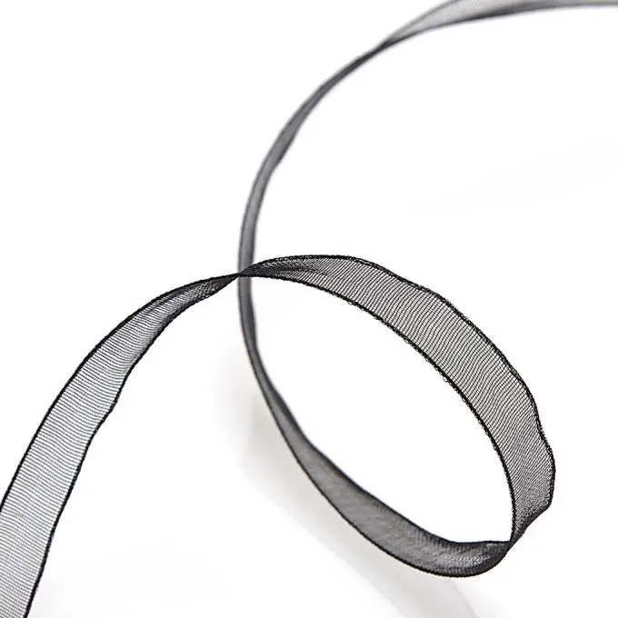 Organdy-Band – Schwarz Super-Preis