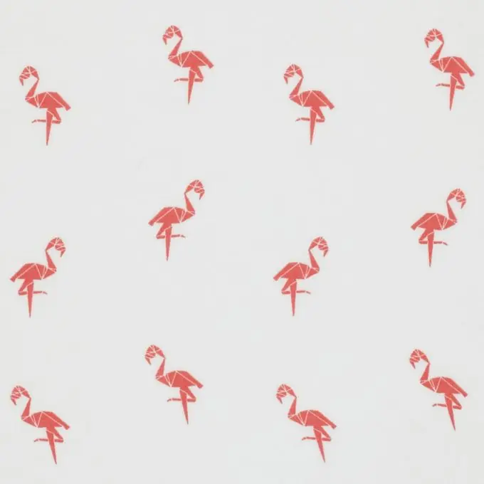 Viskosestoff Flamingos Rosa 145 cm Breite Günstig